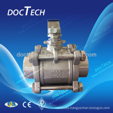 3PC Butt Weld Ball Valve